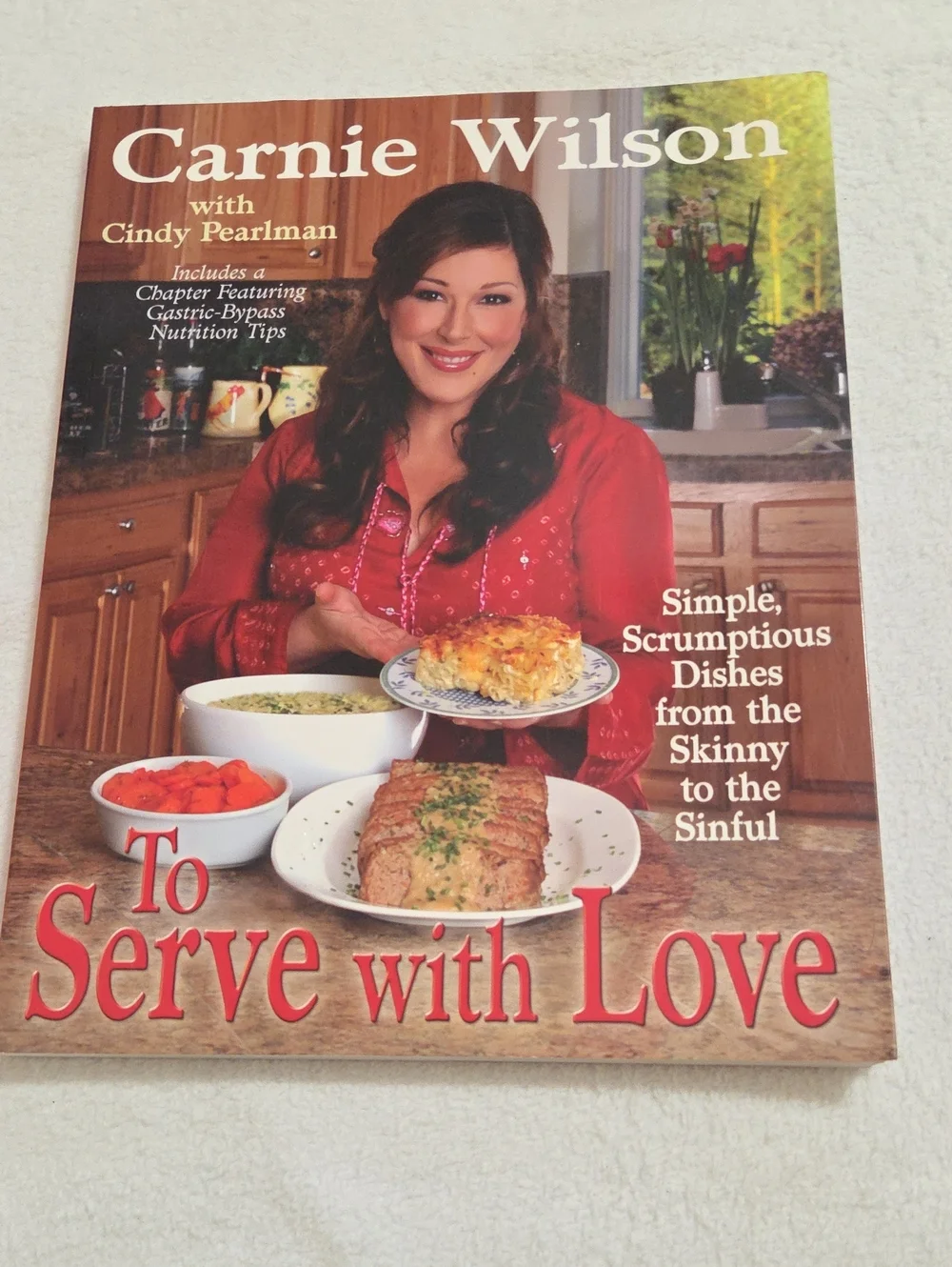 CARNIE WILSON COOKBOOK